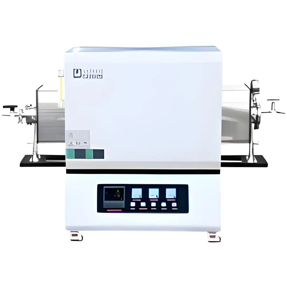 1-Zone 1200°C PE/CVD Stationary Furnace W/ RF Generator Gas Mix & Pumping System 100mm OD - Furnaces & Boilers