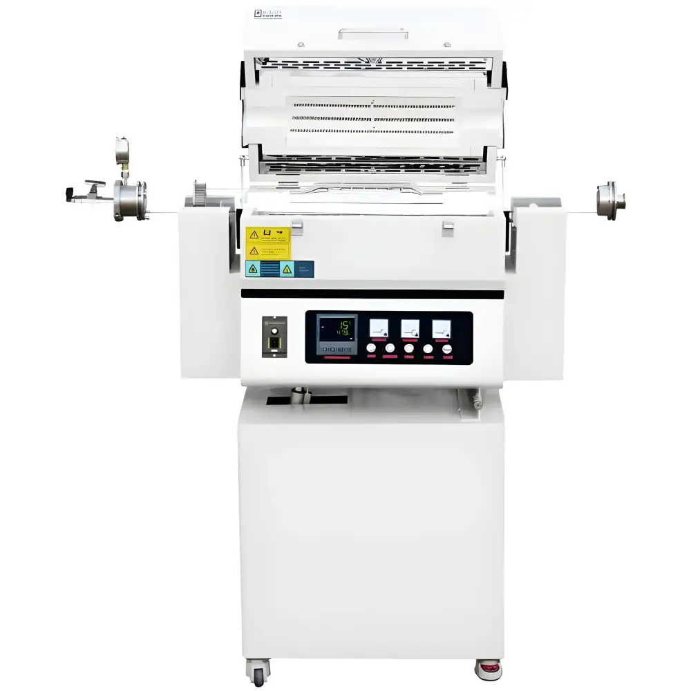 1-Zone 1200C Rotary & Tilting Top-Open Tube Furnace 120mm OD - Furnaces & Boilers