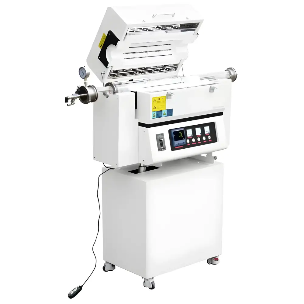 1-Zone 1200C Rotary & Tilting Top-Open Tube Furnace 120mm OD - Furnaces & Boilers