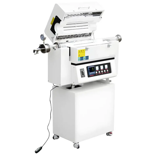 1-Zone 1200C Rotary & Tilting Top-Open Tube Furnace 120mm OD - Furnaces & Boilers