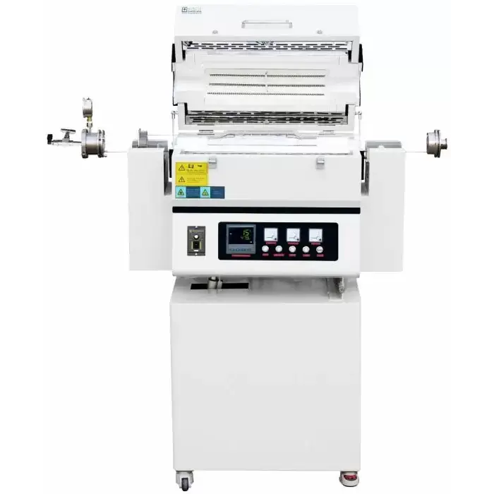 1-Zone 1200C Rotary & Tilting Top-Open Tube Furnace 60mm OD - Furnaces & Boilers