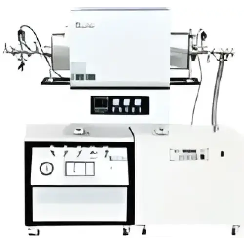 1-Zone 1400°C CVD Tube Furnace With Gas Mixing & Pumping System 60mm OD - Furnaces & Boilers