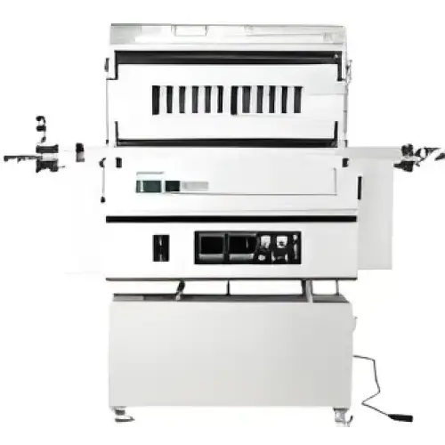 1-Zone 1500C Rotary & Tilting Top-Open Tube Furnace 80mm OD - Furnaces & Boilers