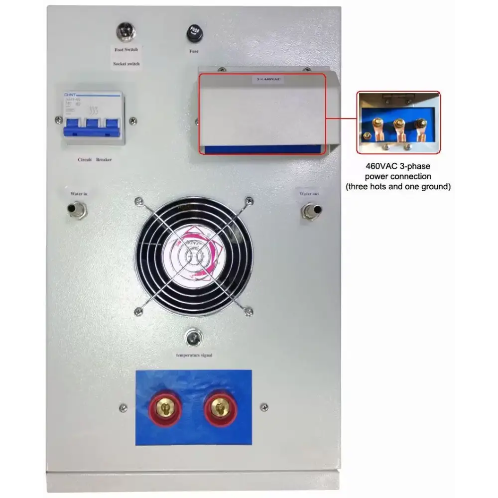 25KW Low-Frequency Induction Melting Furnace 1-20KHz - Laboratory Equipment
