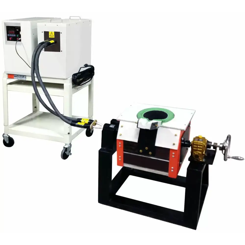 25KW Low-Frequency Induction Melting Furnace 1-20KHz - Laboratory Equipment