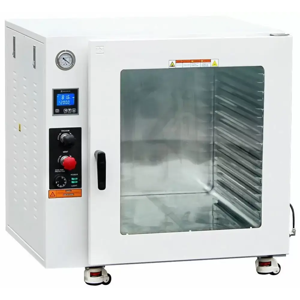 316L SST 250C UL 18 Shelf Max 7.5 CF 5 Sided Heating AI Vacuum Oven 220V - Ovens