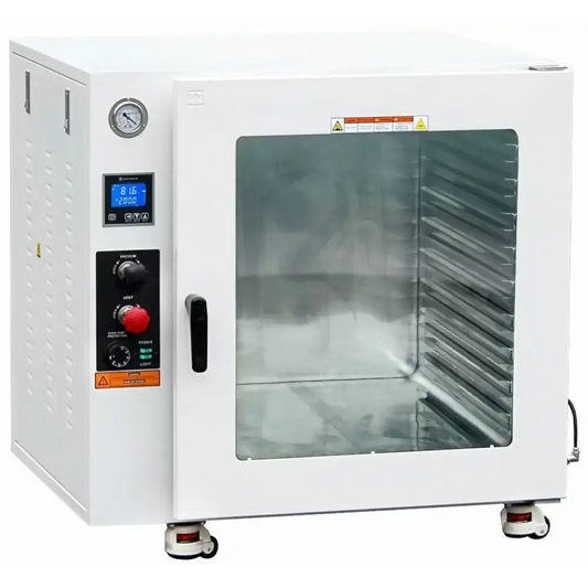 316L SST 250C UL 18 Shelf Max 7.5 CF 5 Sided Heating AI Vacuum Oven 220V - Ovens