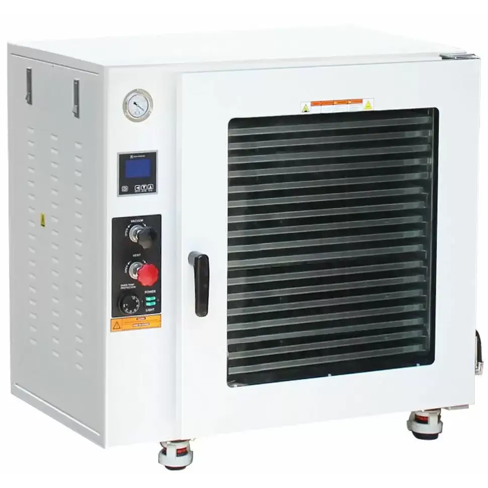 316L SST 250C UL 18 Shelf Max 7.5 CF 5 Sided Heating AI Vacuum Oven 220V - Ovens