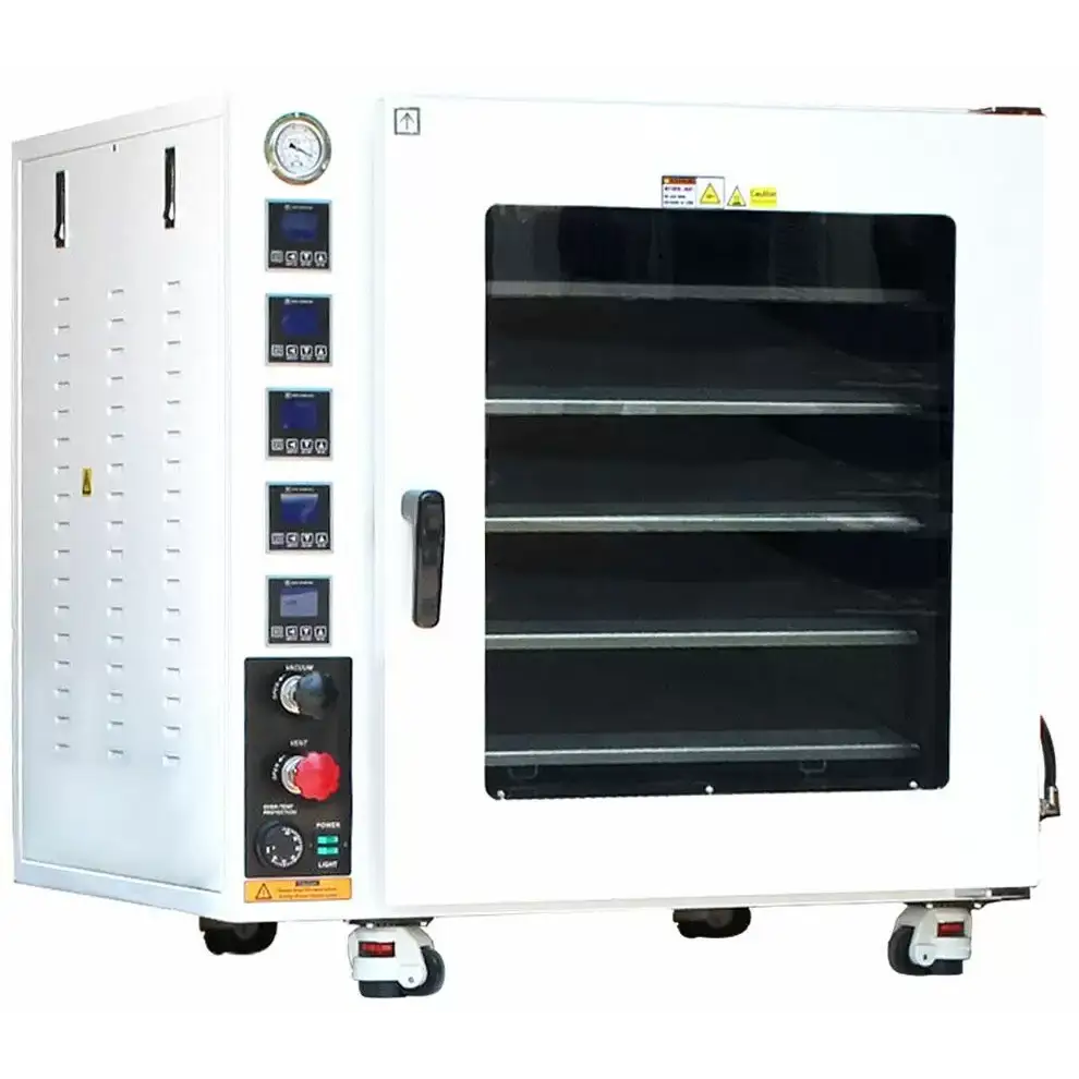 316L SST 250C UL Certified 7.5 CF Vacuum Oven w/ 5 Shelves & SST Tubing - Ovens