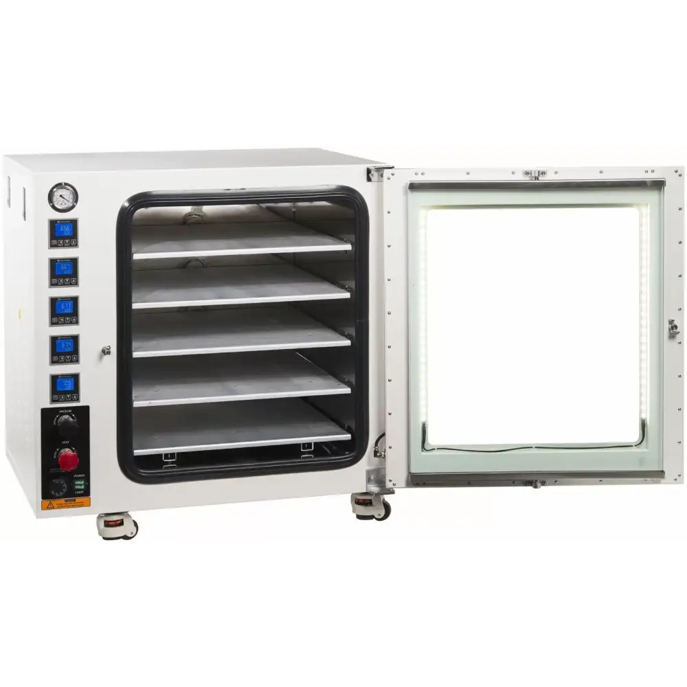 316L SST 250C UL Certified 7.5 CF Vacuum Oven w/ 5 Shelves & SST Tubing - Ovens