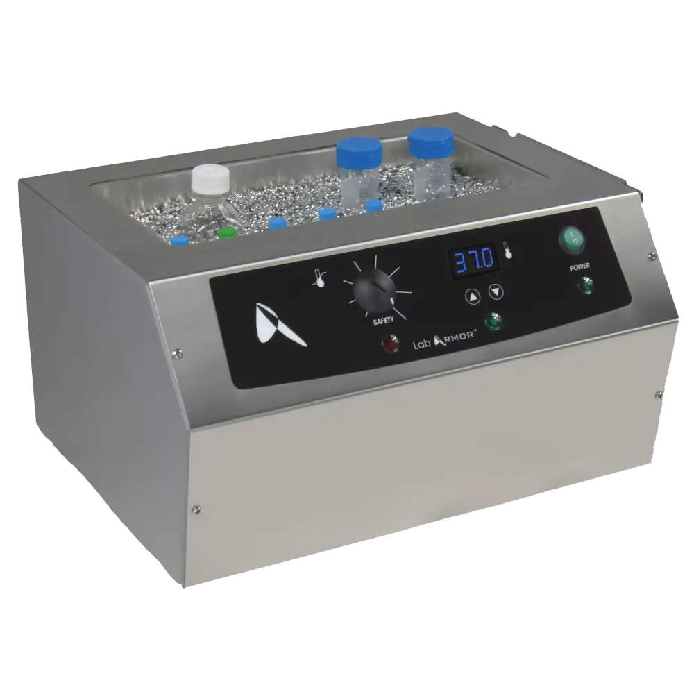 6 L Bead Bath with 5 L Lab Armor Beads: type ’B’ plug - Laboratory Equipment