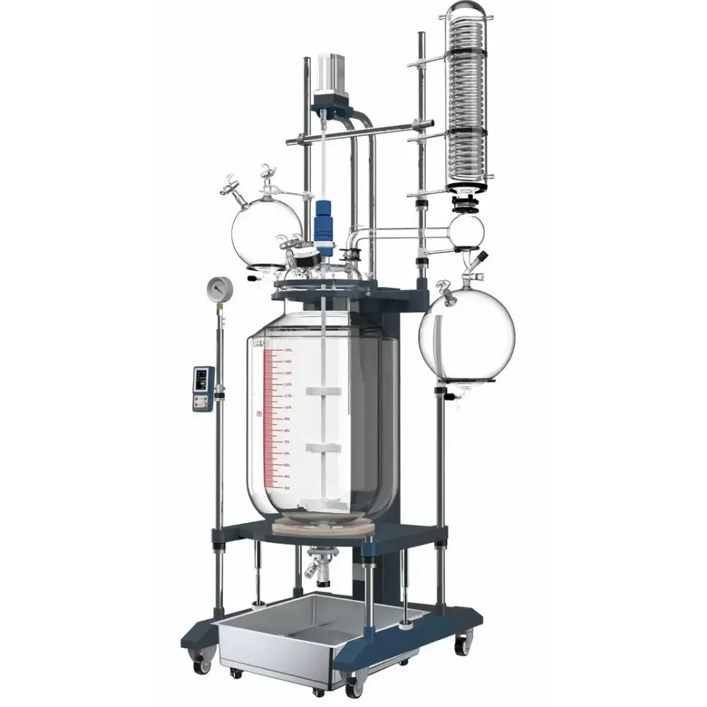 Ai 150L Single Jacketed Glass Reactor - Laboratory Equipment