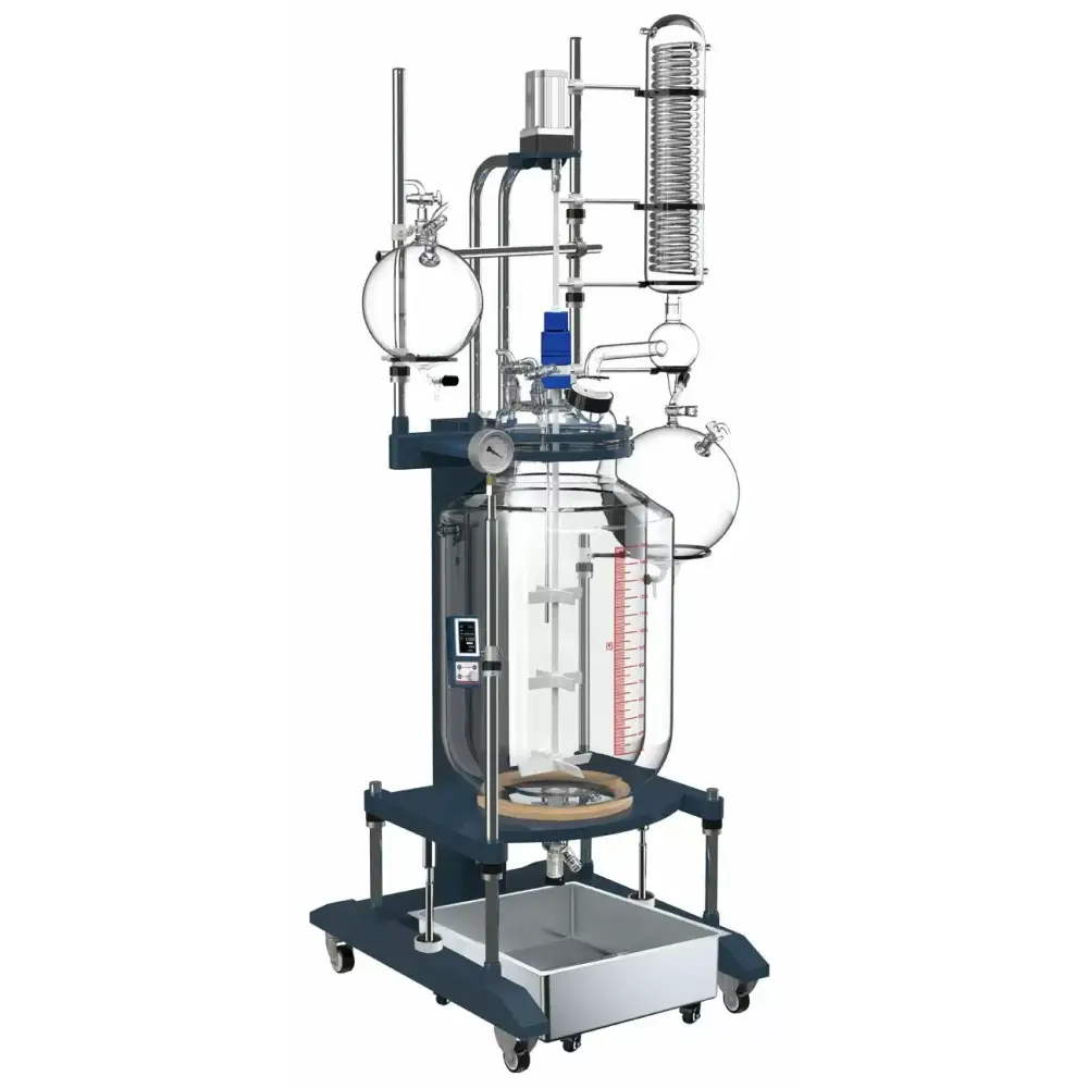 Ai 150L Single Jacketed Glass Reactor - Laboratory Equipment
