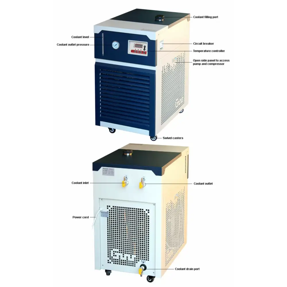 Ai -30°C 30L Recirculating Chiller with 20L/Min Centrifugal Pump - Laboratory Equipment