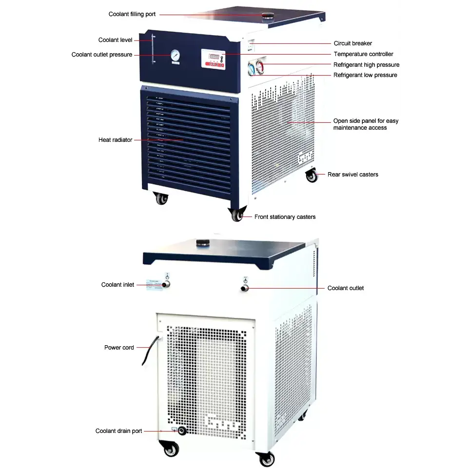 Ai -30°C 40L Recirculating Chiller with 30L/Min Centrifugal Pump - Laboratory Equipment