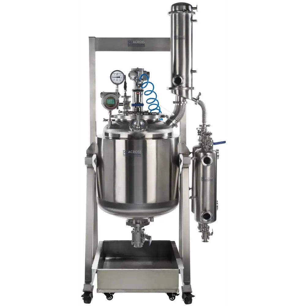Ai Dual-Jacketed 100L 316L-Grade Stainless Steel Reactor - Laboratory Equipment