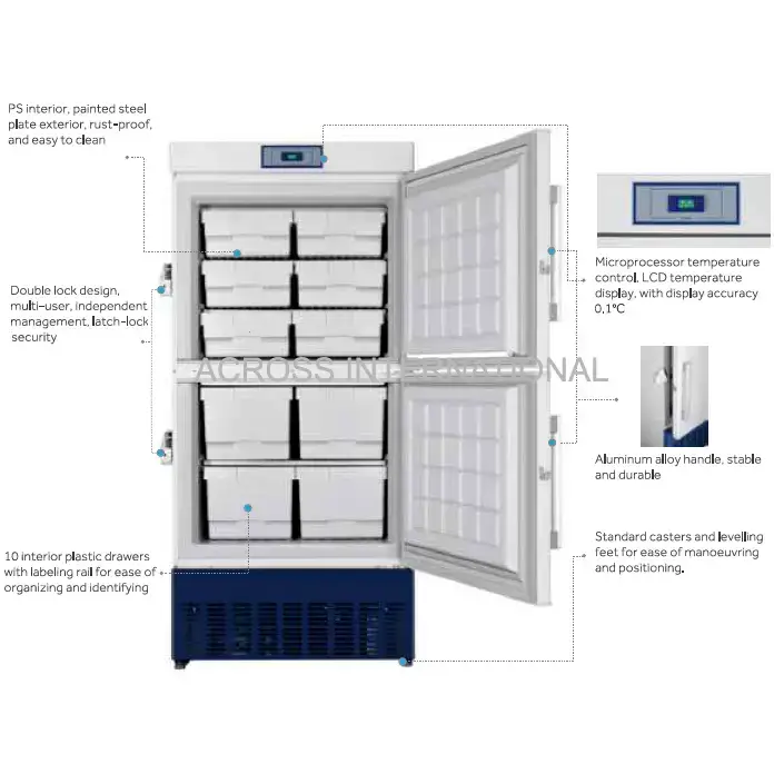 Ai EasyChill 18 Cu Ft -30°C Upright Freezer UL 110V - Freezers
