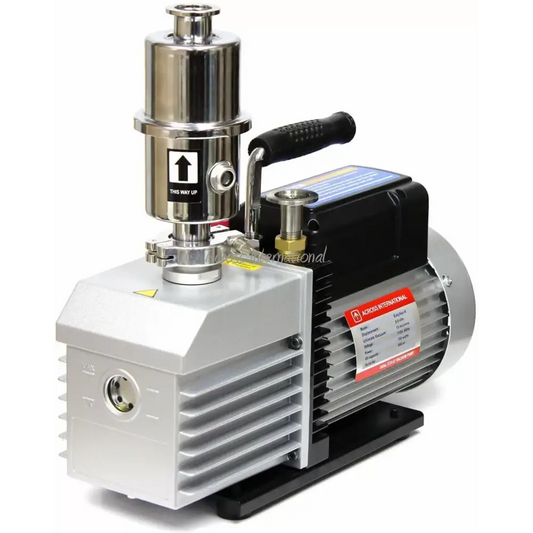 Ai EasyVac 9 cfm 2-Stage Vacuum Pump with Mist Filter ETL/CE - Utility Pumps