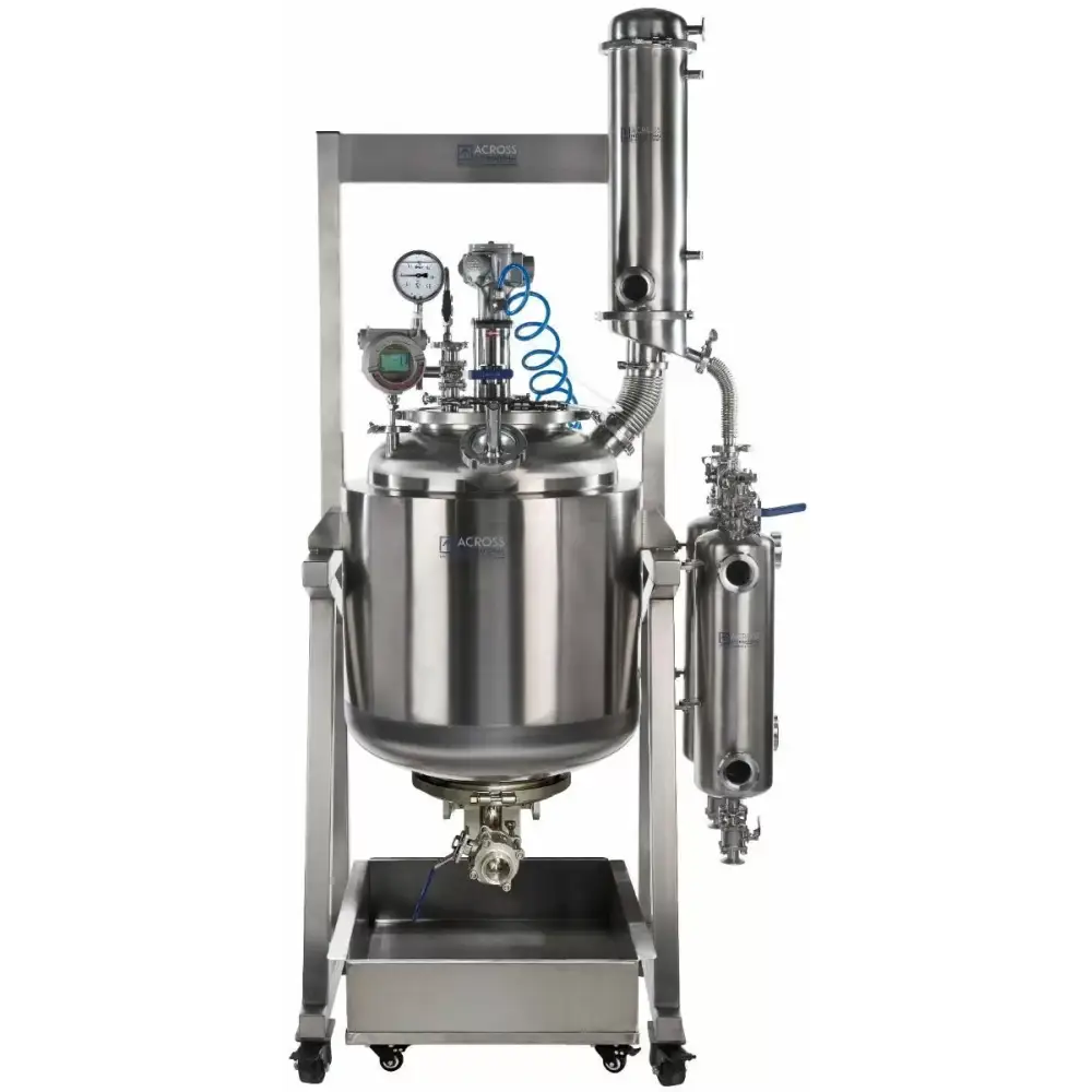 Ai ETL C1D1 Dual-Jacketed 100L 316L-Grade SST Filter Reactor - Laboratory Equipment