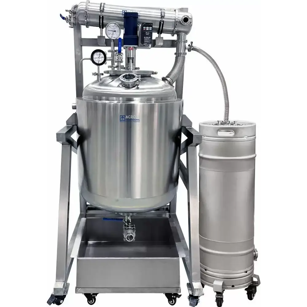 Ai ETL C1D1 Dual-Jacketed 300L 316L-Grade SST Reactor - Laboratory Equipment