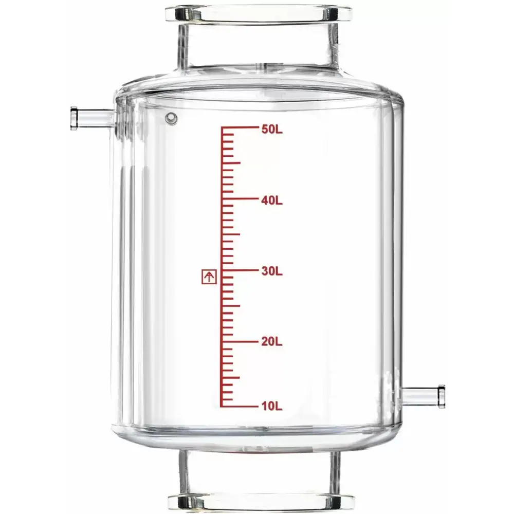 Double-Jacketed 50L Reactor Vessel for Ai R50f Filter Reactors - Laboratory Supplies