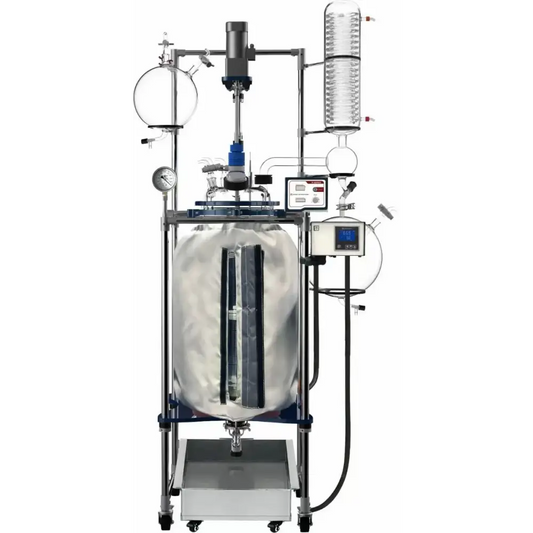 Glass Reactor Ai 100L Non-Jacketed with 200°C Heating Jacket - Laboratory Equipment