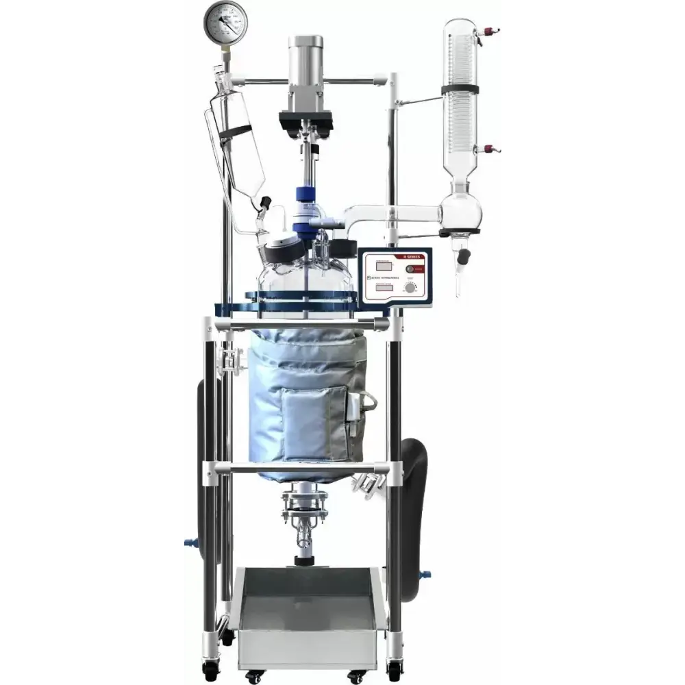 Glass Reactor Ai 10L Single or Dual Jacketed Systems - Laboratory Equipment