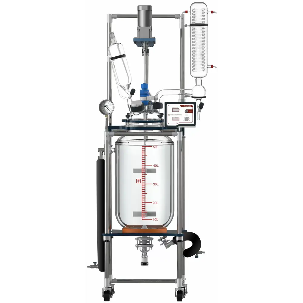 Glass Reactor Ai 50L Single or Dual Jacketed Systems - Laboratory Equipment