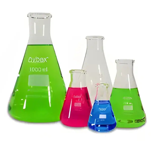 Hybex™ Erlenmeyer Flasks Standard - Hybex™ Erlenmeyer Flask 250ml case of 12 - Bottles & Flasks