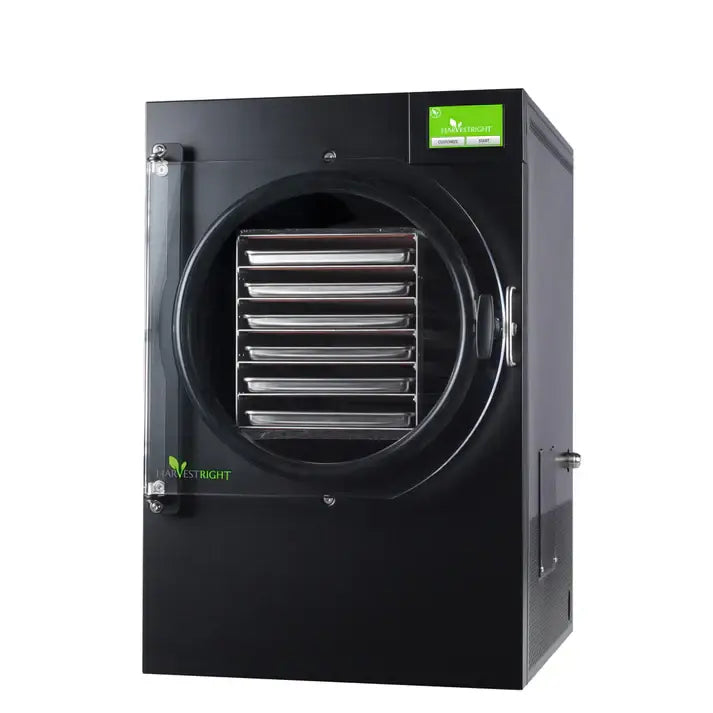 Large Home Pro Freeze Dryer Black 6 Trays and Mylar Starter Kit Freeze Drying Machines