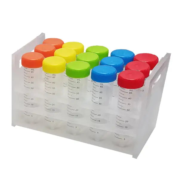 Orbi-Shaker™ JR (Orbital Shaker 19mm) Accessories - MAGic Clamp™ Tube Rack 15x50ml tubes (max. 2) - Orbital Shakers