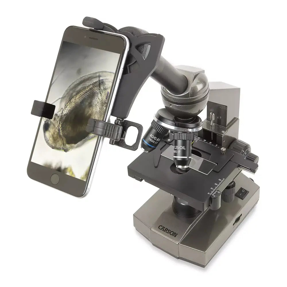 Tabletop Intermediate Biological Microscope Microscope + Phone Adapter Microscopes