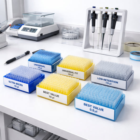 best value pipette tip rack for 0.5 µL tips compatibility comparison setup