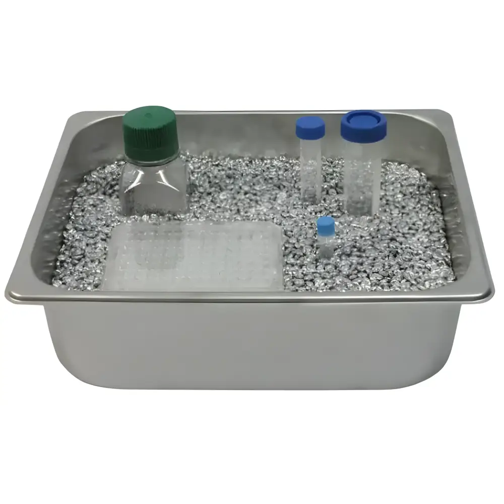 1 L StayTemp Equipment Tray with 1 L Lab Armor Beads - Thermal Beads & Baths