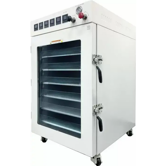 100C UL Certified 16 CF Vacuum Oven w/ 6 Shelves & SST Tubing - Laboratory Ovens
