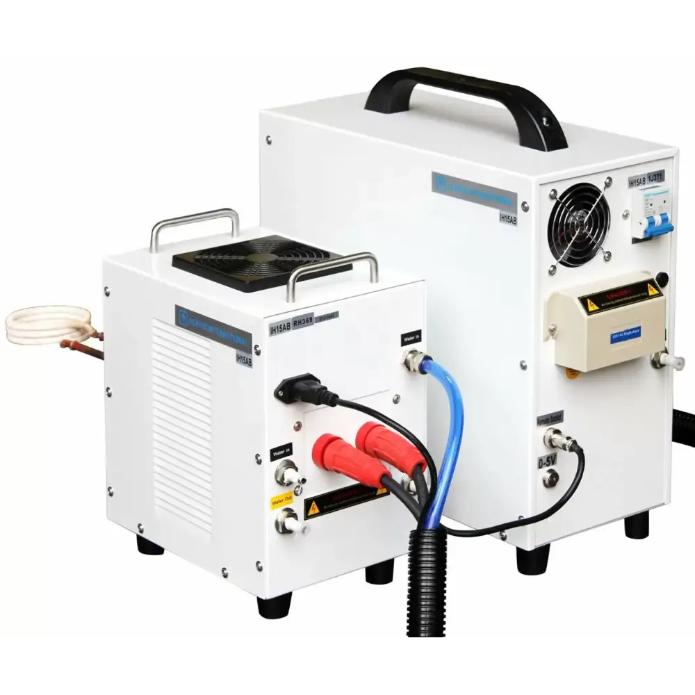 15KW Mid-Frequency Split Induction Heater w/ Timers 30-80KHz - Laboratory Equipment