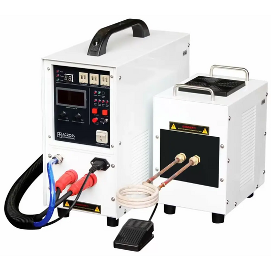 15KW Mid-Frequency Split Induction Heater w/ Timers 30-80KHz - Laboratory Equipment