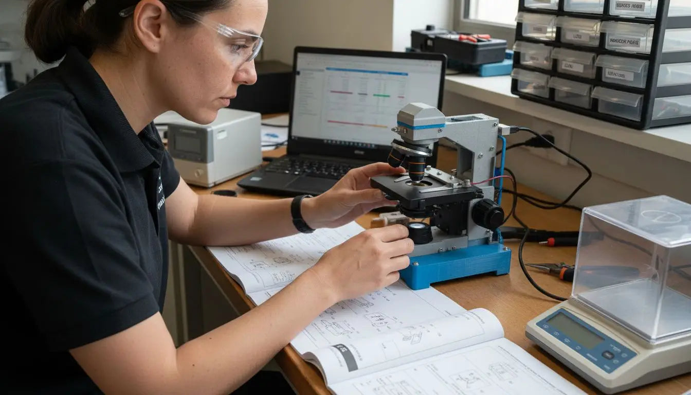 modular lab workspace