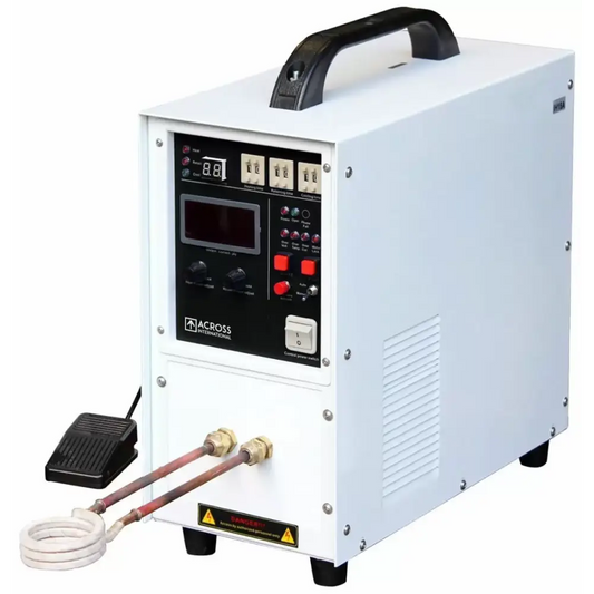 25KW Mid-Frequency Compact Induction Heater w/ Timers 30-80KHz - Laboratory Equipment