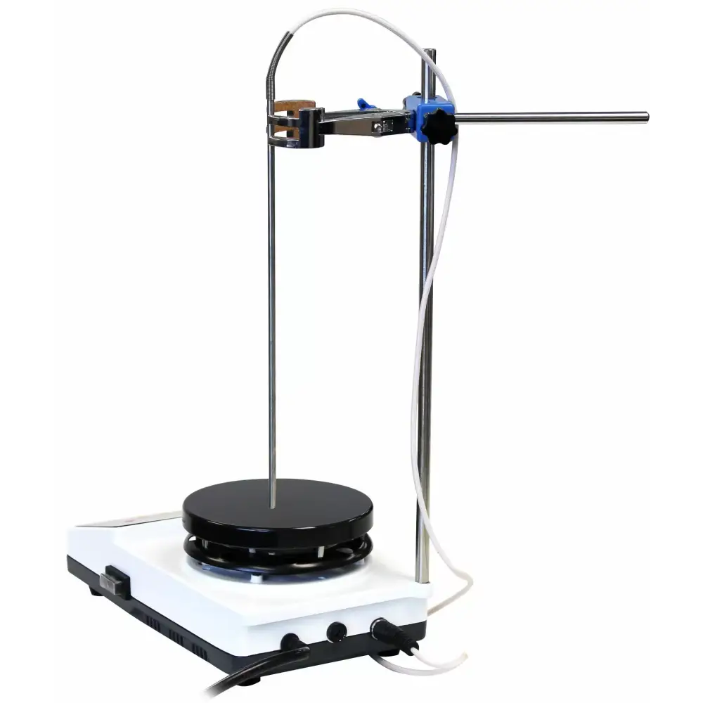 350C 2000RPM 0.8-Gallon PID Magnetic Stirrer 5.5’’ Heated Plate - Laboratory Equipment