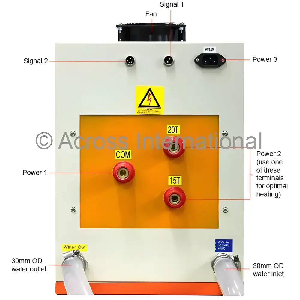 40KW Hi-Frequency Split Induction Heater 50-200KHz - Laboratory Equipment