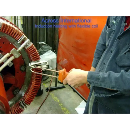 45KW Mid-Frequency Split Induction Heater w/ Timers 30-80KHz - Laboratory Equipment