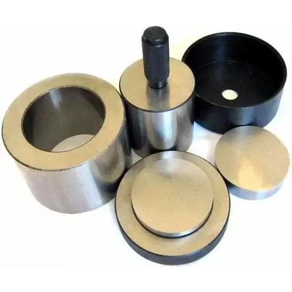 76mm Diameter ID Dry Pressing Die Set - Laboratory Equipment