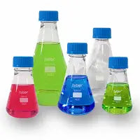 Hybex™ Erlenmeyer Flasks Threaded GL45 Screw Cap - Hybex™ Erlenmeyer Flask threaded with cap 2000ml 1 Each - Bottles &