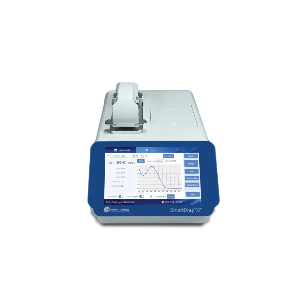 Accuris™ SmartDrop™ Nano Spectrophotometers - Nano Spectrophotometers & Fluorometers