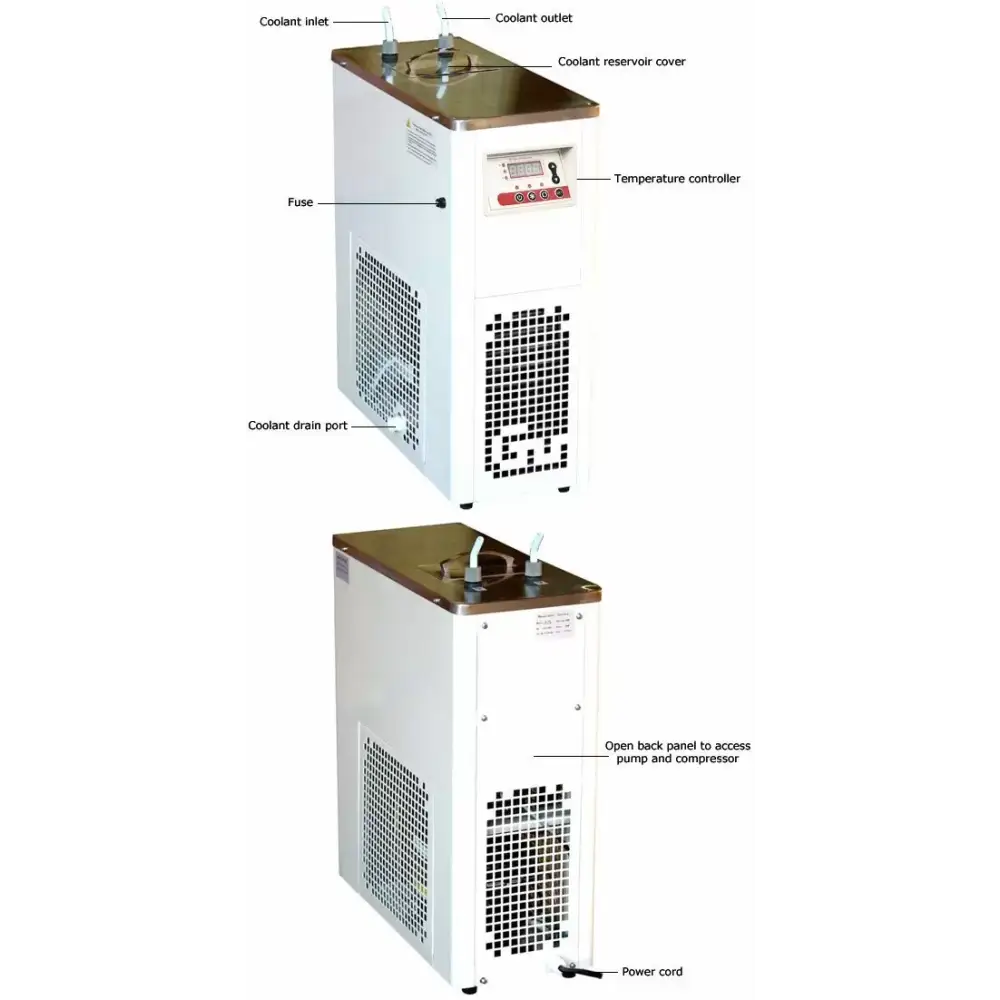 Ai -15°C 3L Compact Recirculating Chiller with Centrifugal Pump - Chillers & Heaters