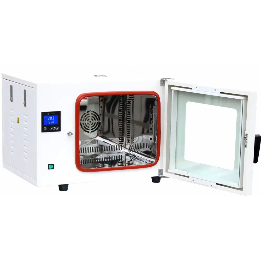 Ai 200°C 1.9 Cu Ft 5 Shelves Max Forced Air Drying Oven 110V with 316L SST Chamber - Ovens