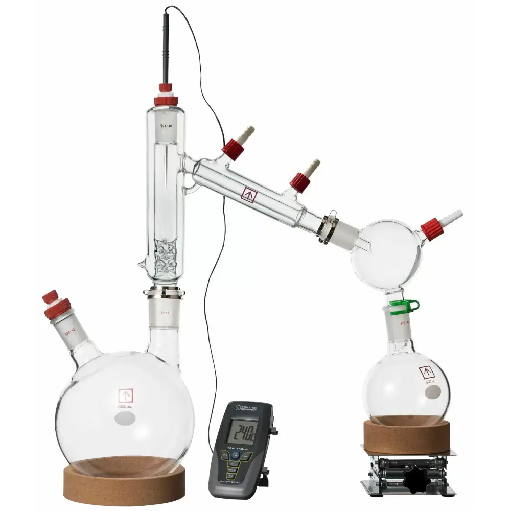 Ai 2L Short Path Distillation Kit with Multiple Receiving Flasks - Laboratory Equipment