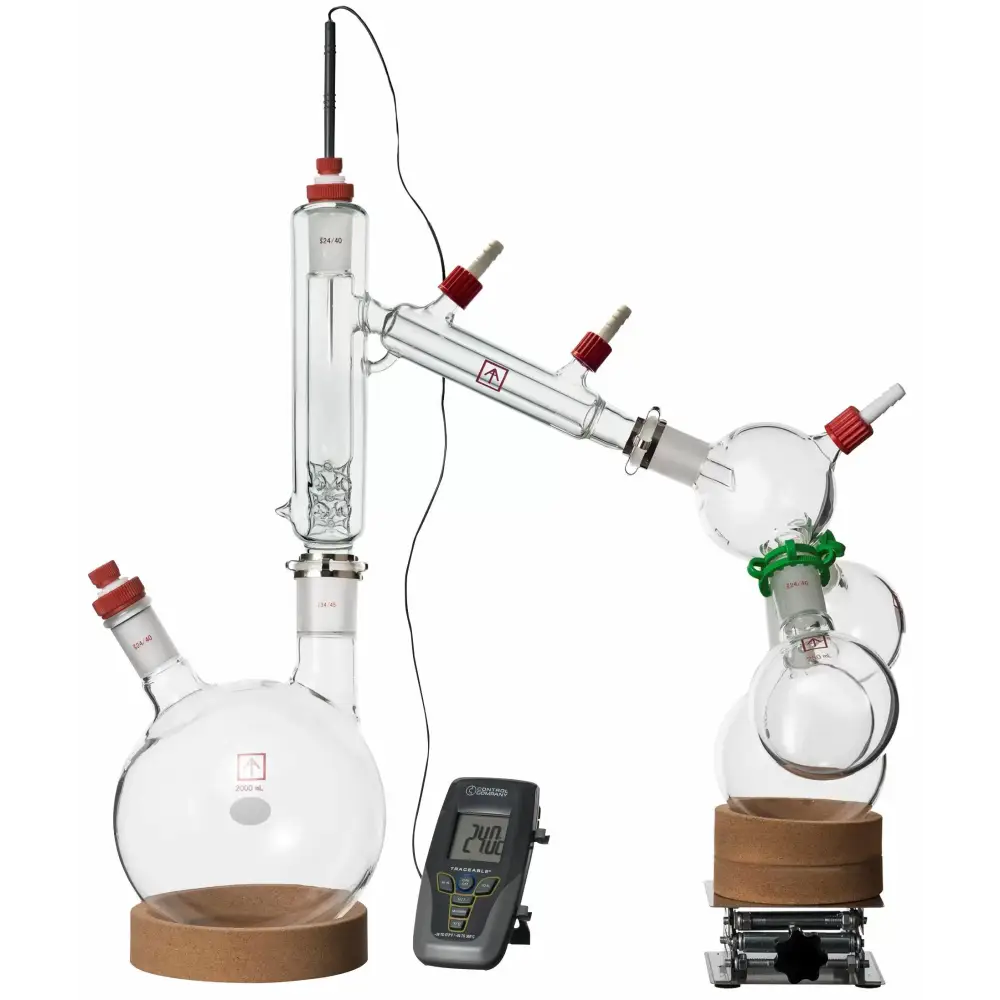 Ai 2L Short Path Distillation Kit with Multiple Receiving Flasks - Laboratory Equipment