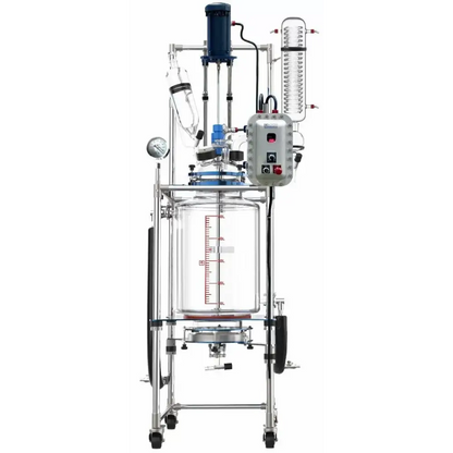 Ai 50L Dual Jacket Reactor w/ Explosion-Proof Motor & Controller 220V - Laboratory Equipment